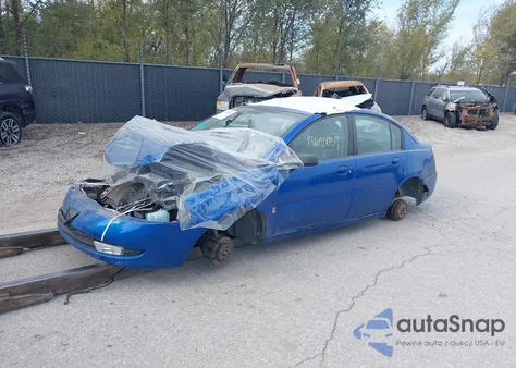 2003 Saturn Ion 3 z USA, uszkodzony, nr VIN 1G8AL52F43Z192110